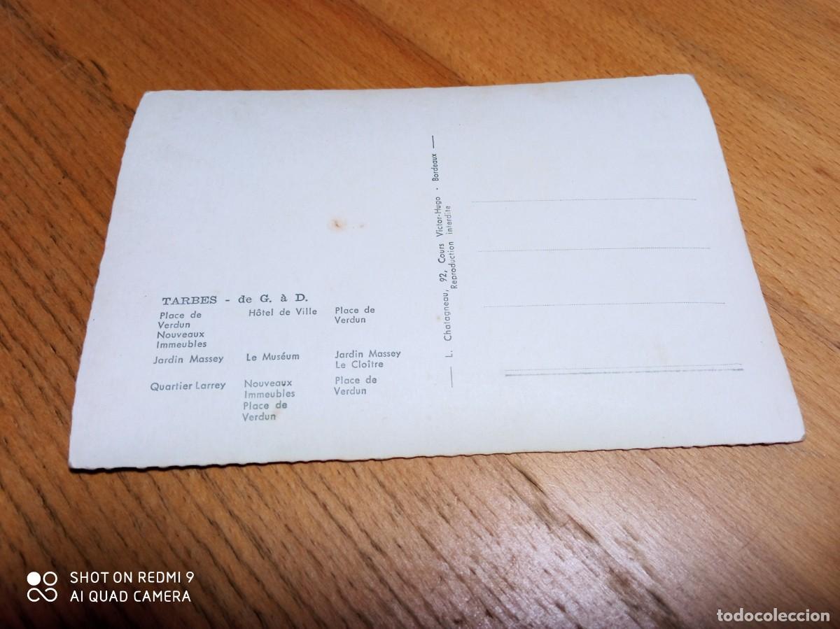 Postales: Tarbes Francia a&ntilde;o 1960 - Foto 2