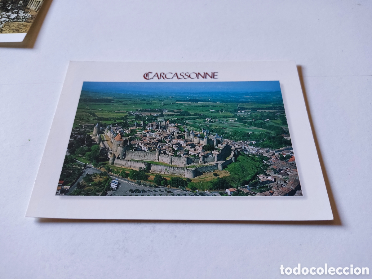 Postal Carcassonne castillo