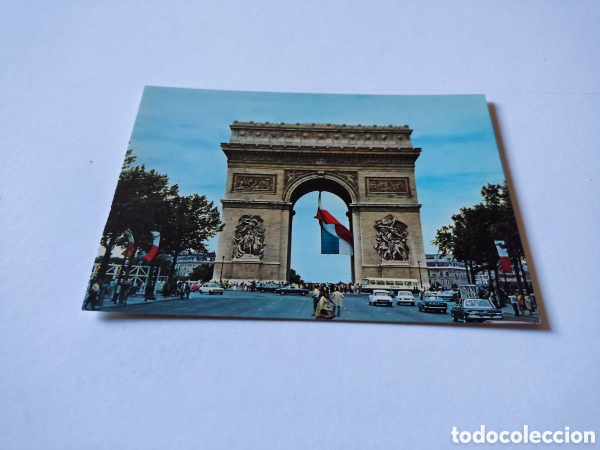 Postales: Postal Paris Arco del Triunfo - Foto 1
