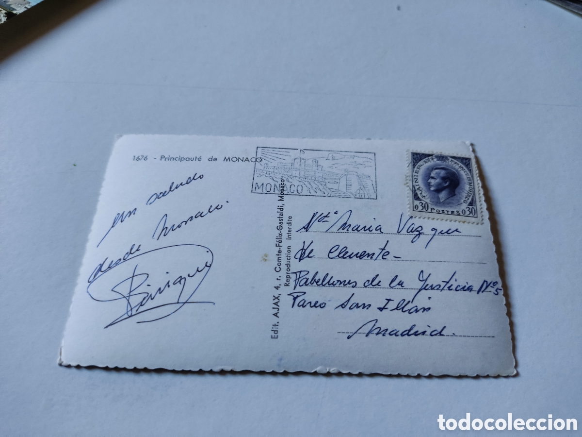 Postales: Postal Monte Carlo, M&oacute;naco - Foto 2