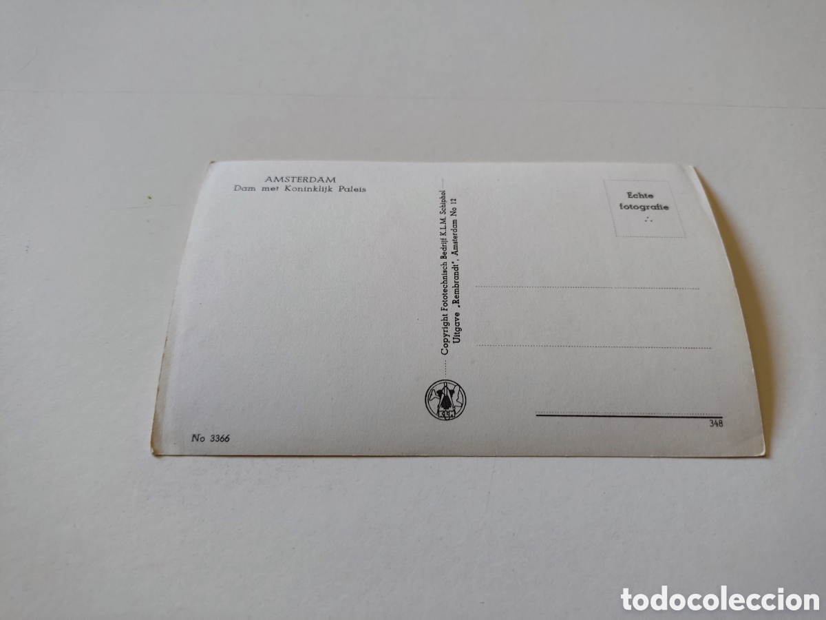 Postales: Postal antigua Amsterdam - Foto 2