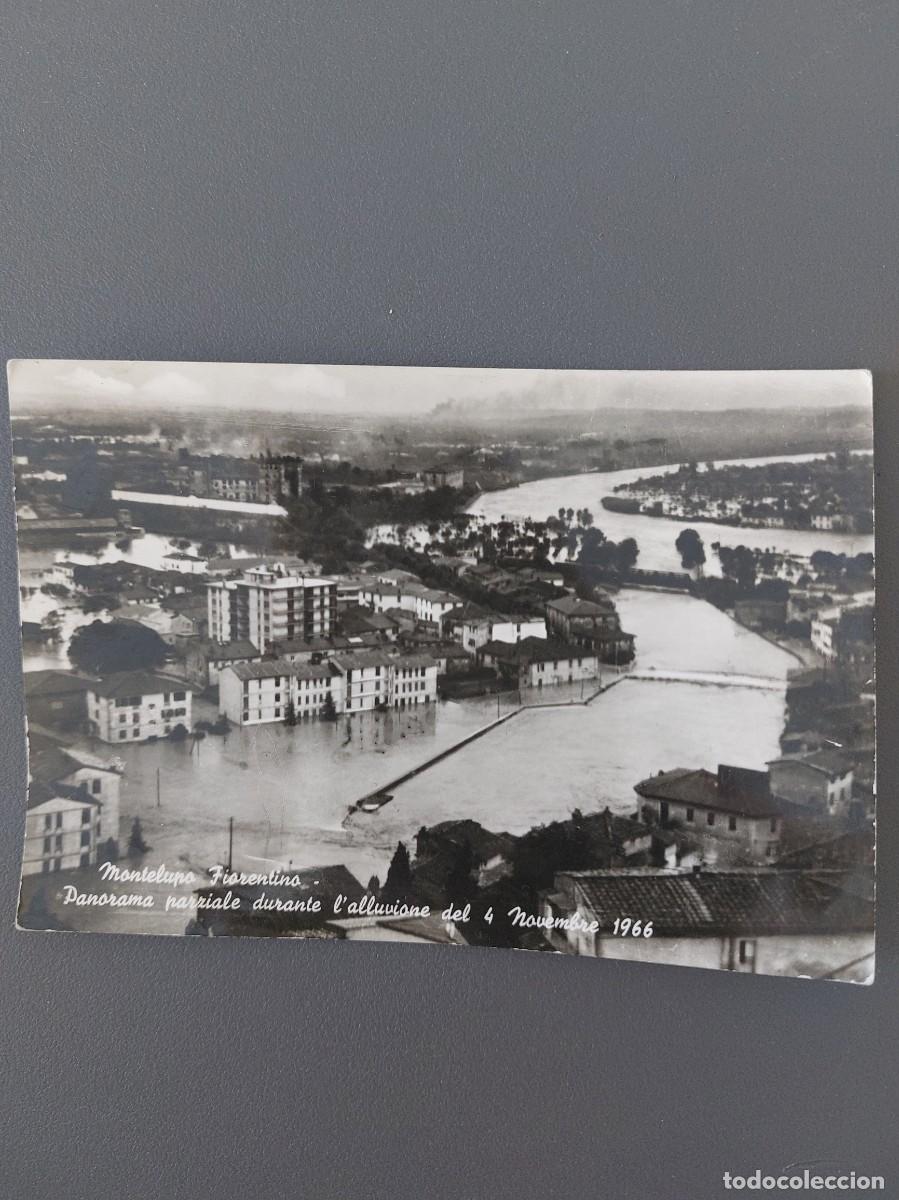 Postales: Panorama durante la inundaci&oacute;n del 4 noviembre 1966 - Montelupo fiorentino