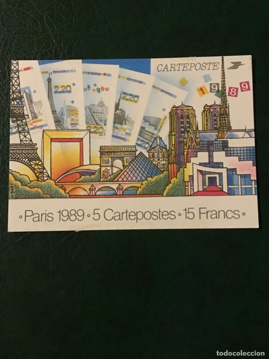 Postales: 5 Postales de Francia 1989 - Foto 1