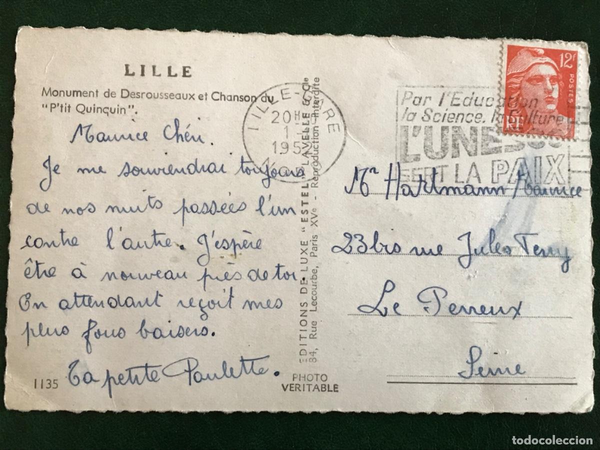 Postales: Postal de Francia Lille - Foto 2