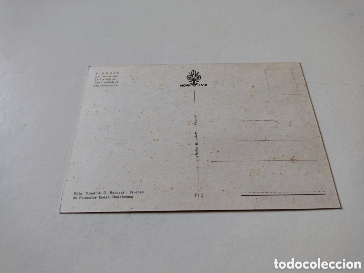 Postales: Postal Firenze - Foto 2
