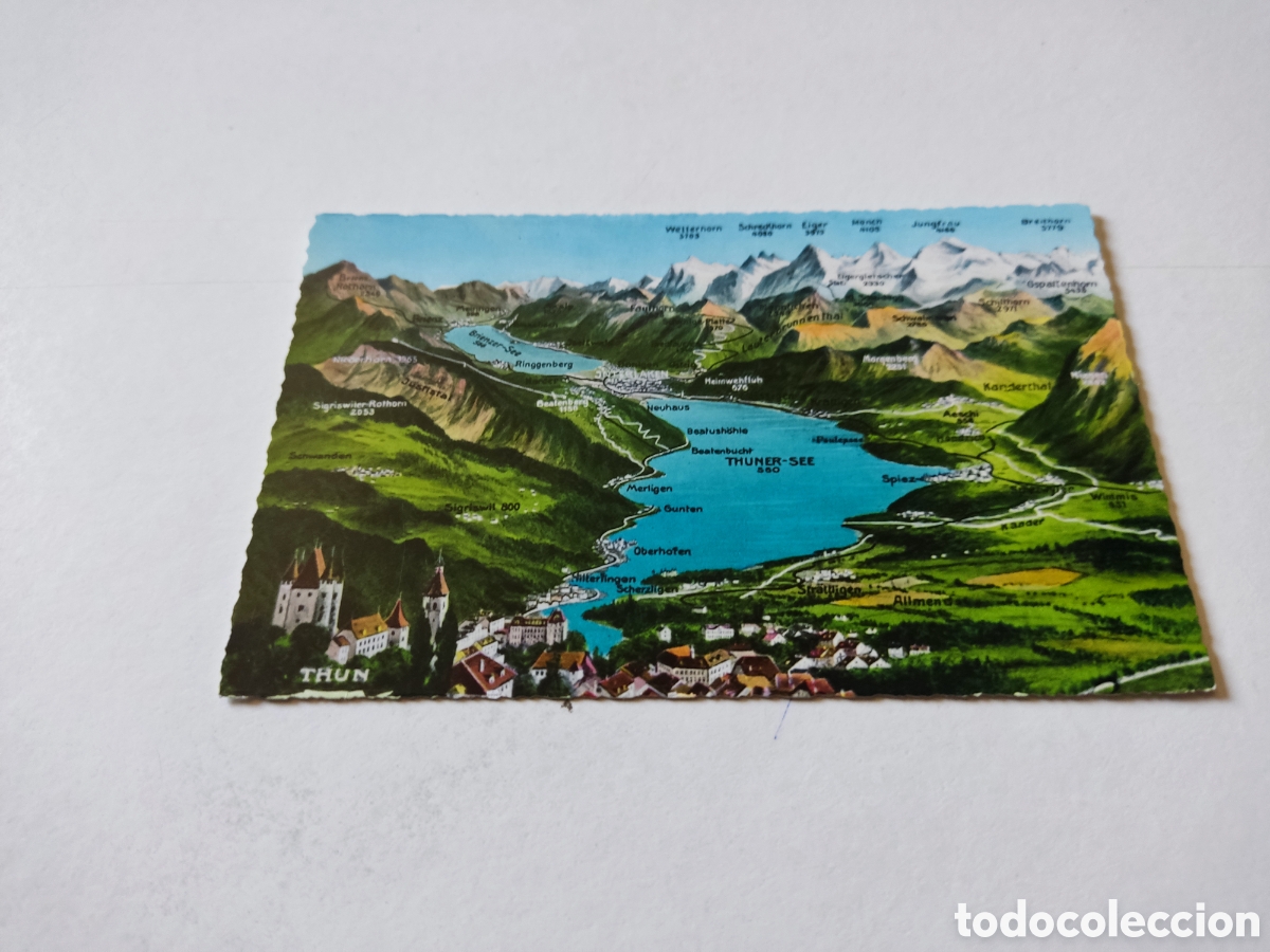 Postales: Postal thun picos los Alpes - Foto 1