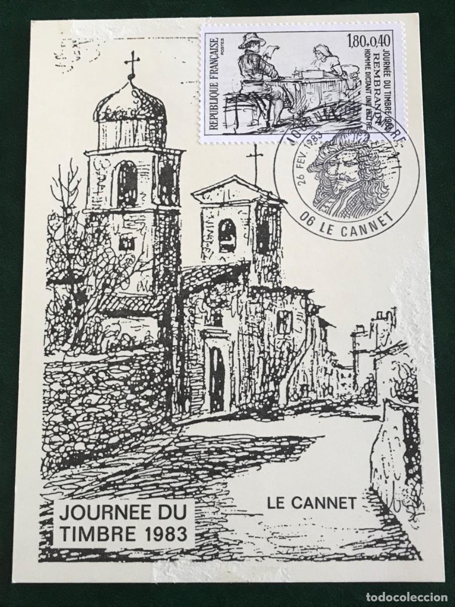 Postkarten: Postal de Francia 1983