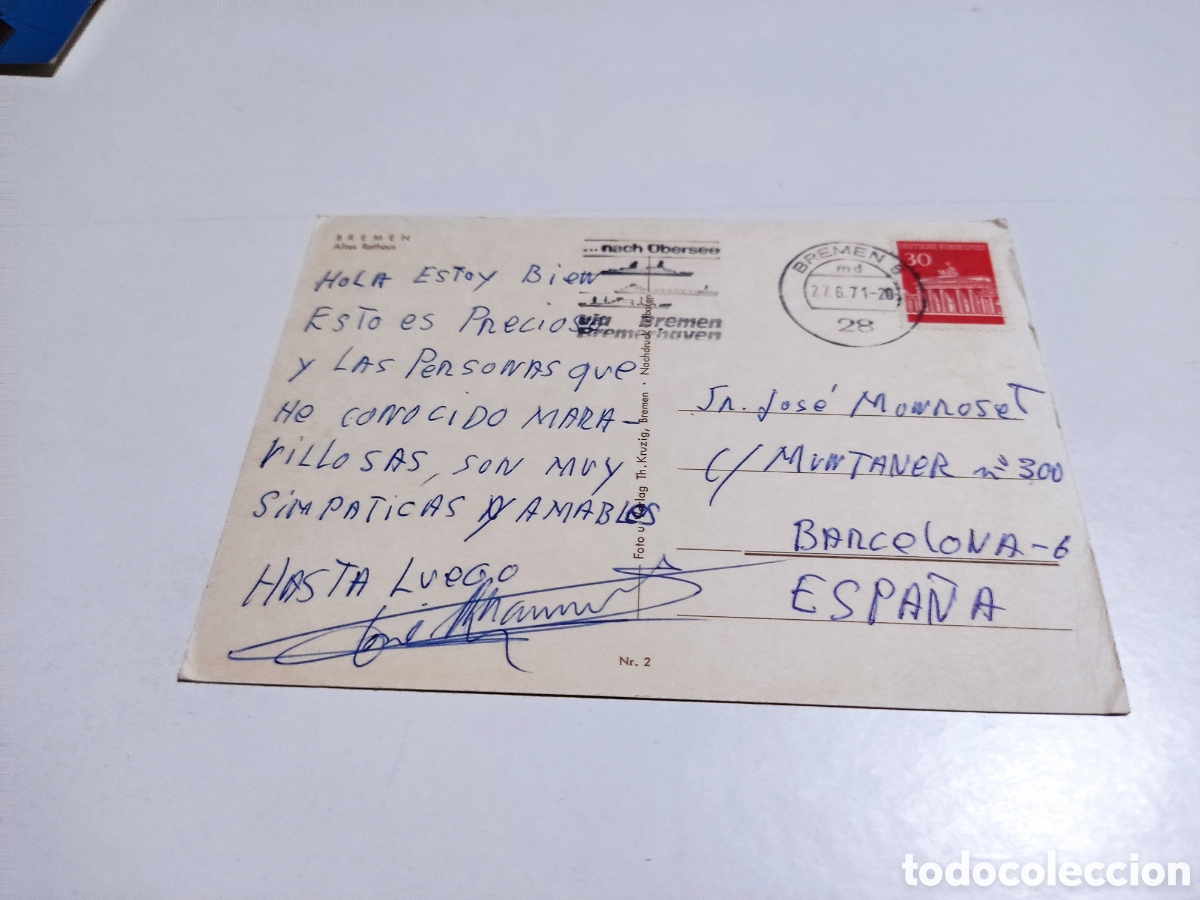 Postales: Postal Bremen - Foto 2
