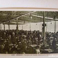 Postales: LIDO VENEZIA ANTIGUA PRECIOSA TARJETA POSTAL HACIA EL AÑO 1900