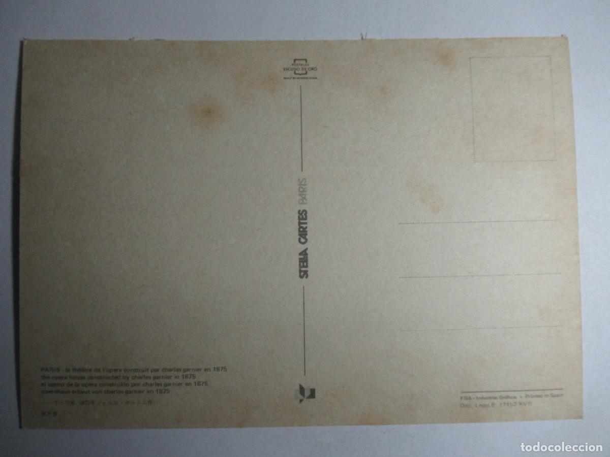 Postales: Paris - Le T&eacute;&acirc;tre de Lopera - Foto 2