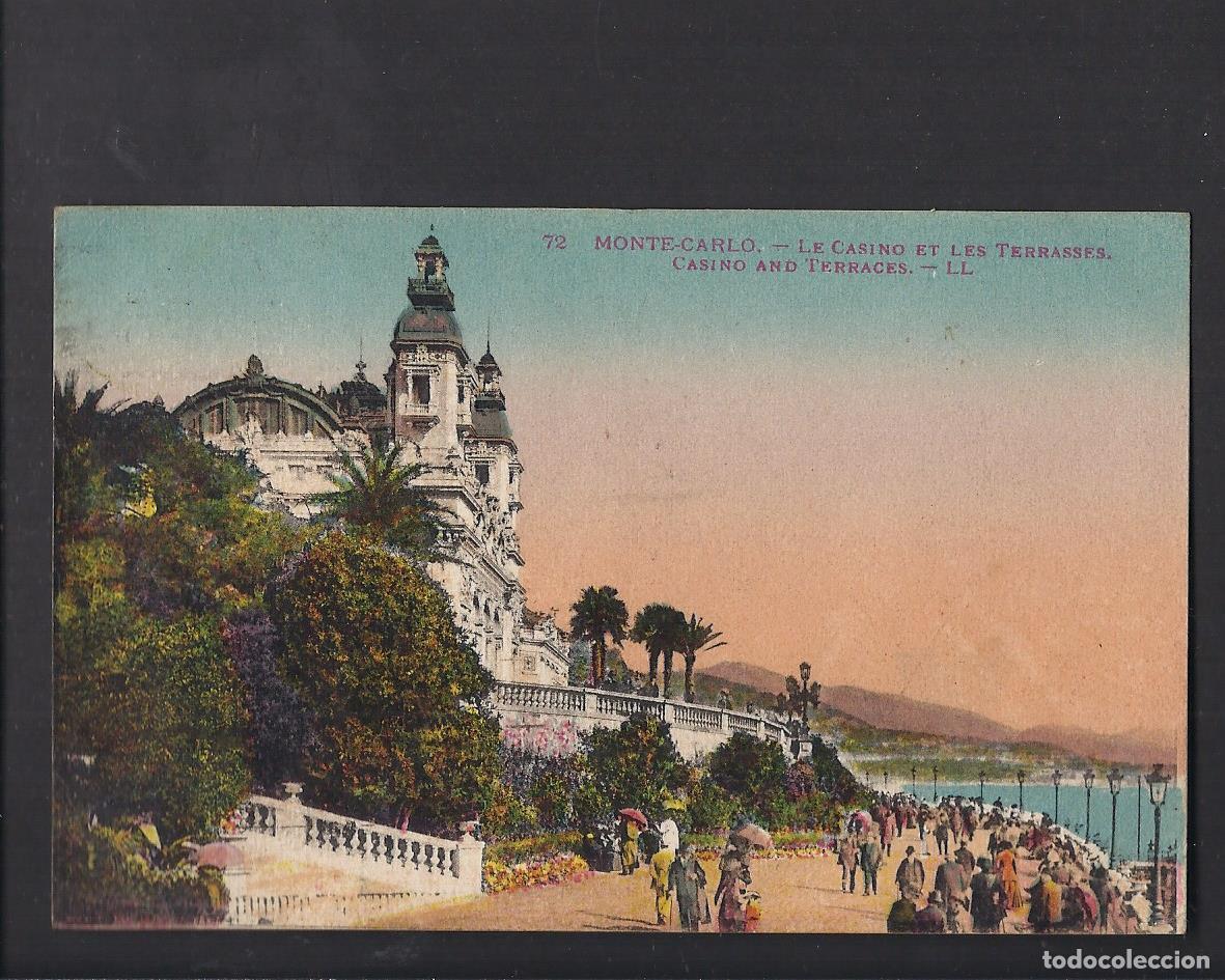 Postales: Antigua postal de Montecarlo 1925. - Foto 1