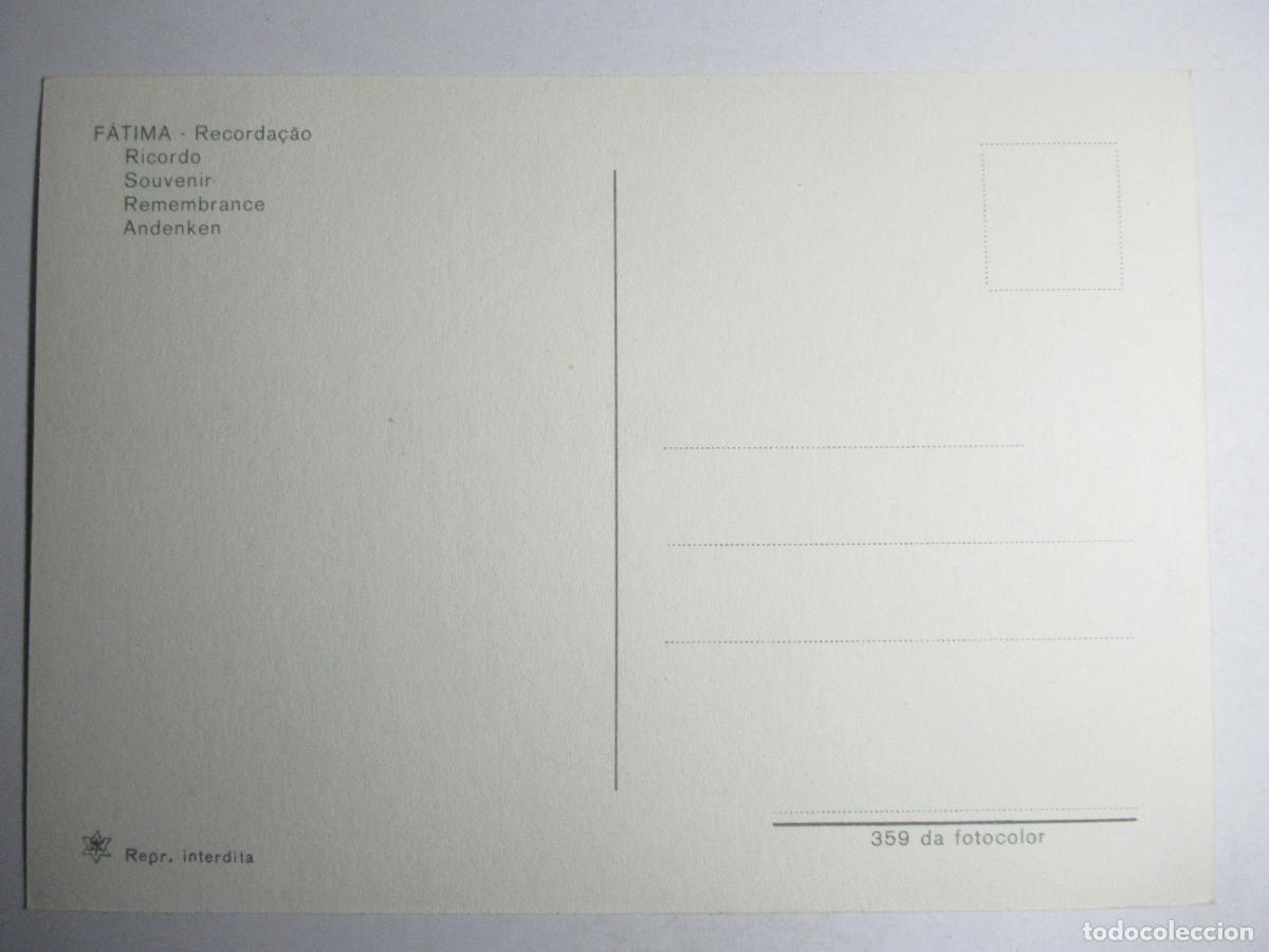 Postales: F&aacute;tima - Recorda&ccedil;&acirc;o - Foto 2