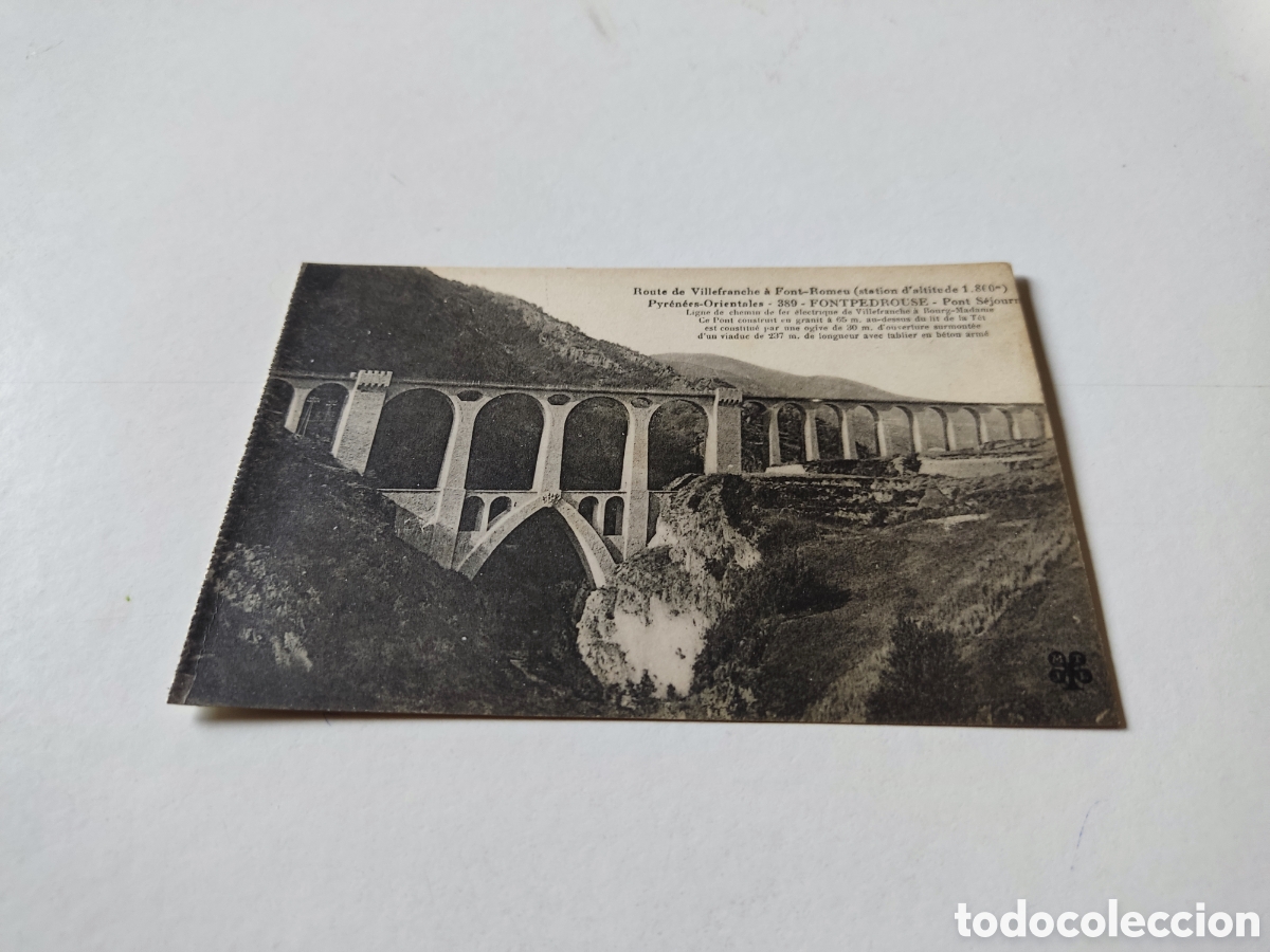 Postales: Postal fontpedrouse, acueducto - Foto 1