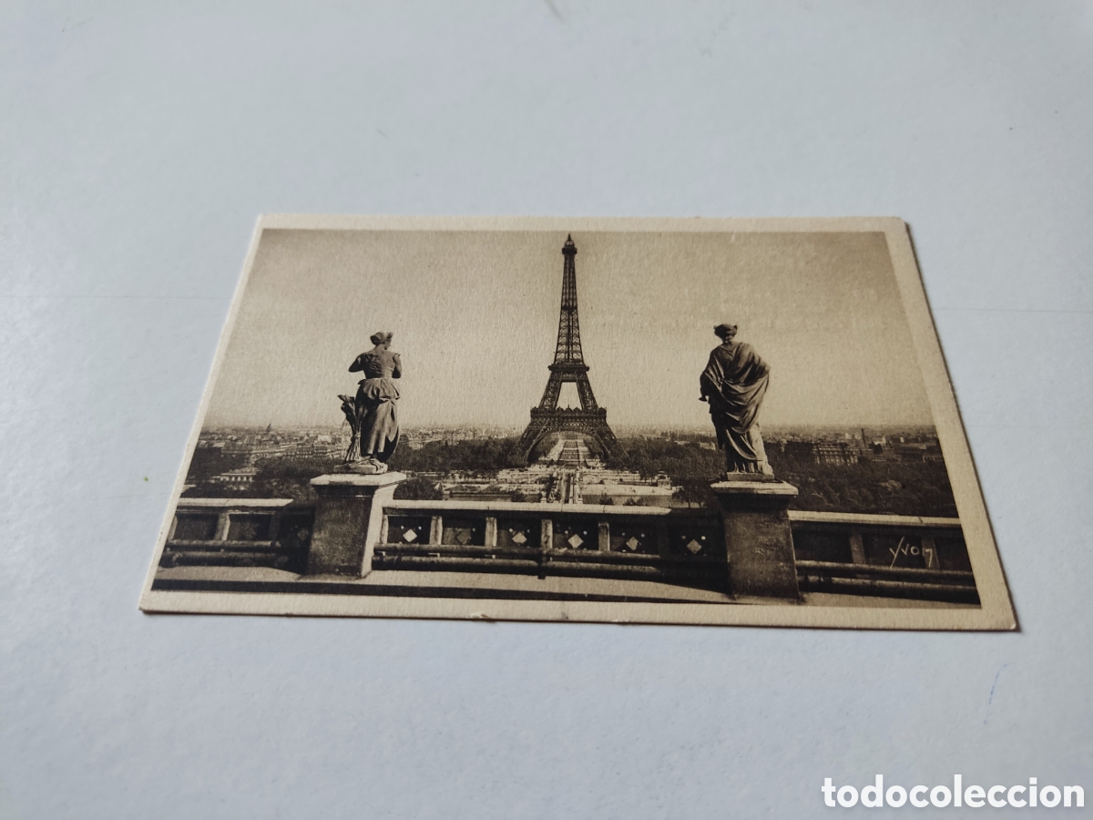 Postales: Postal antigua Paris Torre Eiffel - Foto 1