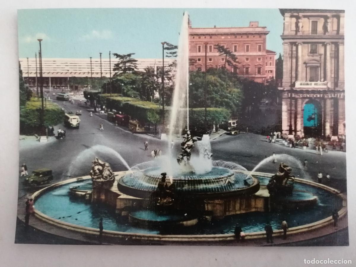 Postales: POSTAL ROMA - PIAZA ESEDRA - Foto 1