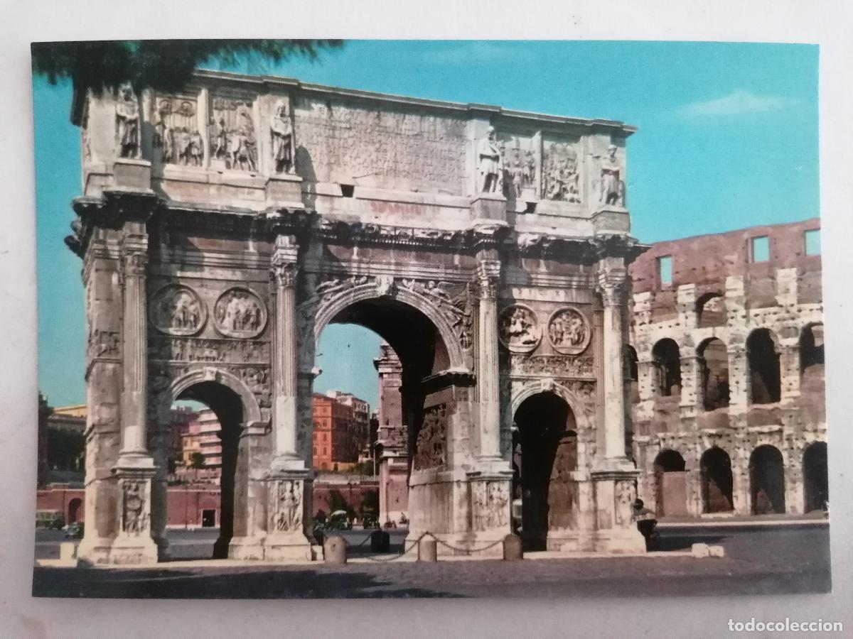 Postales: POSTAL ROMA - ARCO DE CONSTANTINO - Foto 1