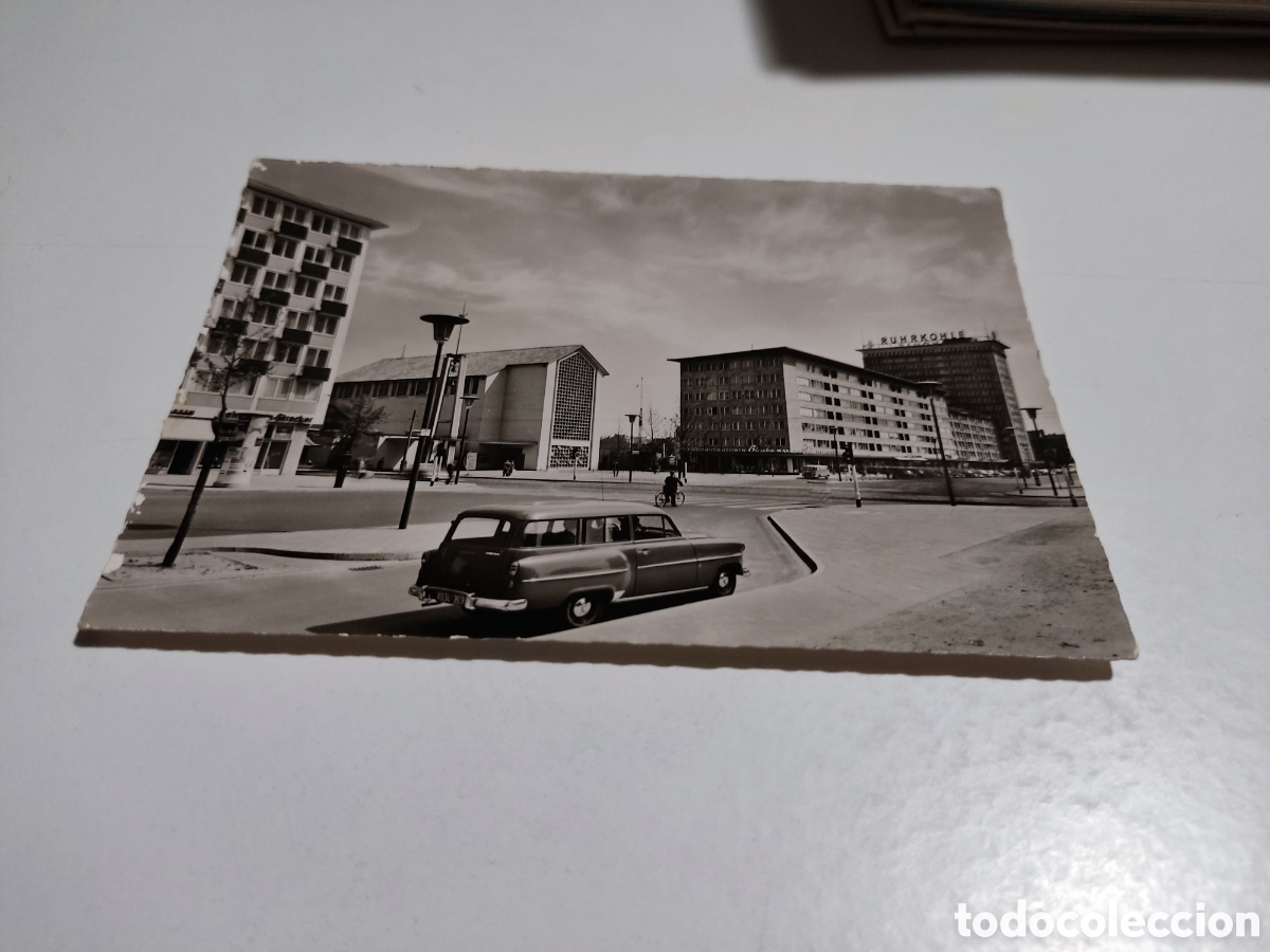 Postales: Postal dusseldorf coche de &eacute;poca - Foto 1
