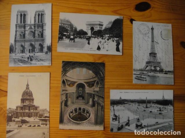 Postales: paris - 20 postales antiguas - Foto 2
