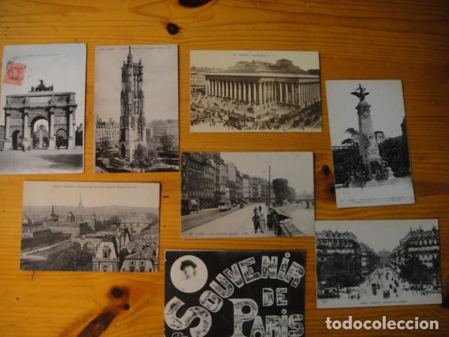 Postales: paris - 20 postales antiguas - Foto 4