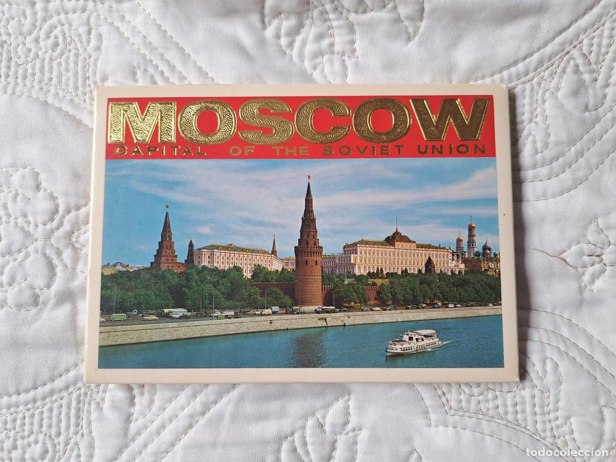 Postales: 14 postales en sobre contenedor Moscú nuevas años 80