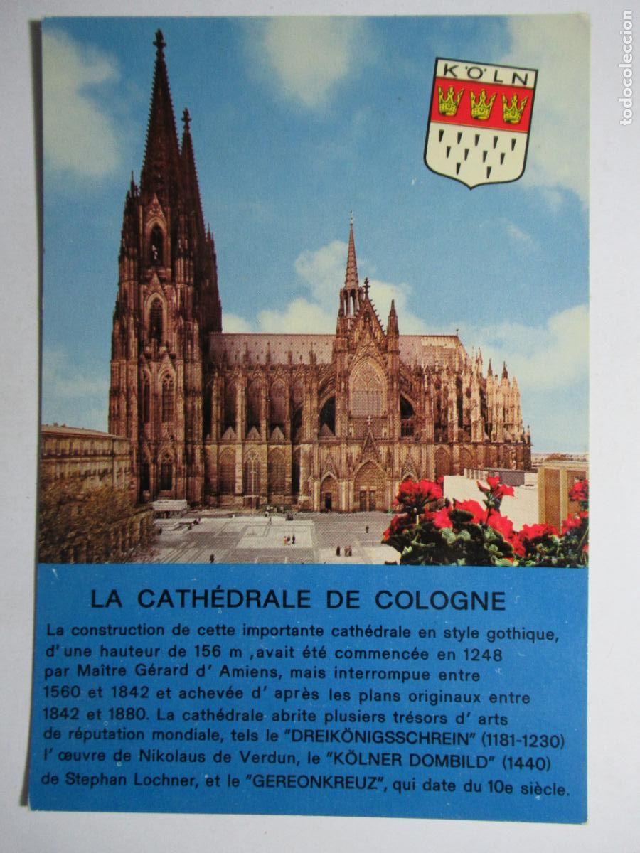 Postkarten: K&ouml;lm am Rhein - Cathedral