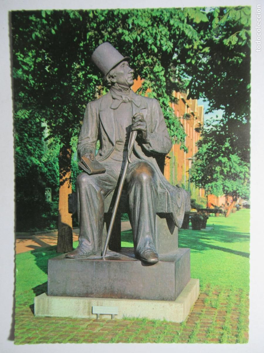 Postales: Copenhagen - H.C. Andersens Statue - Foto 1