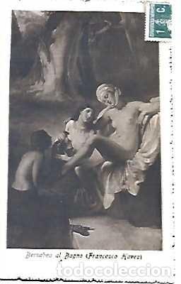 Postais: Portugal & Marcofilia, Bersabea al Bagno , Francisco Hayez, Porto a Esposende 1915 (6868)