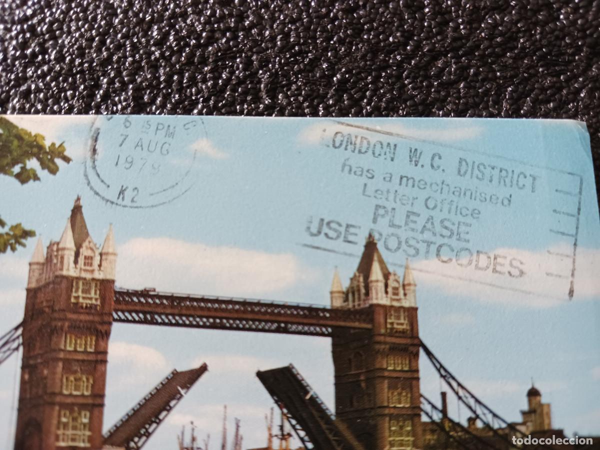 Postales: tower bridge london, circulada - Foto 2