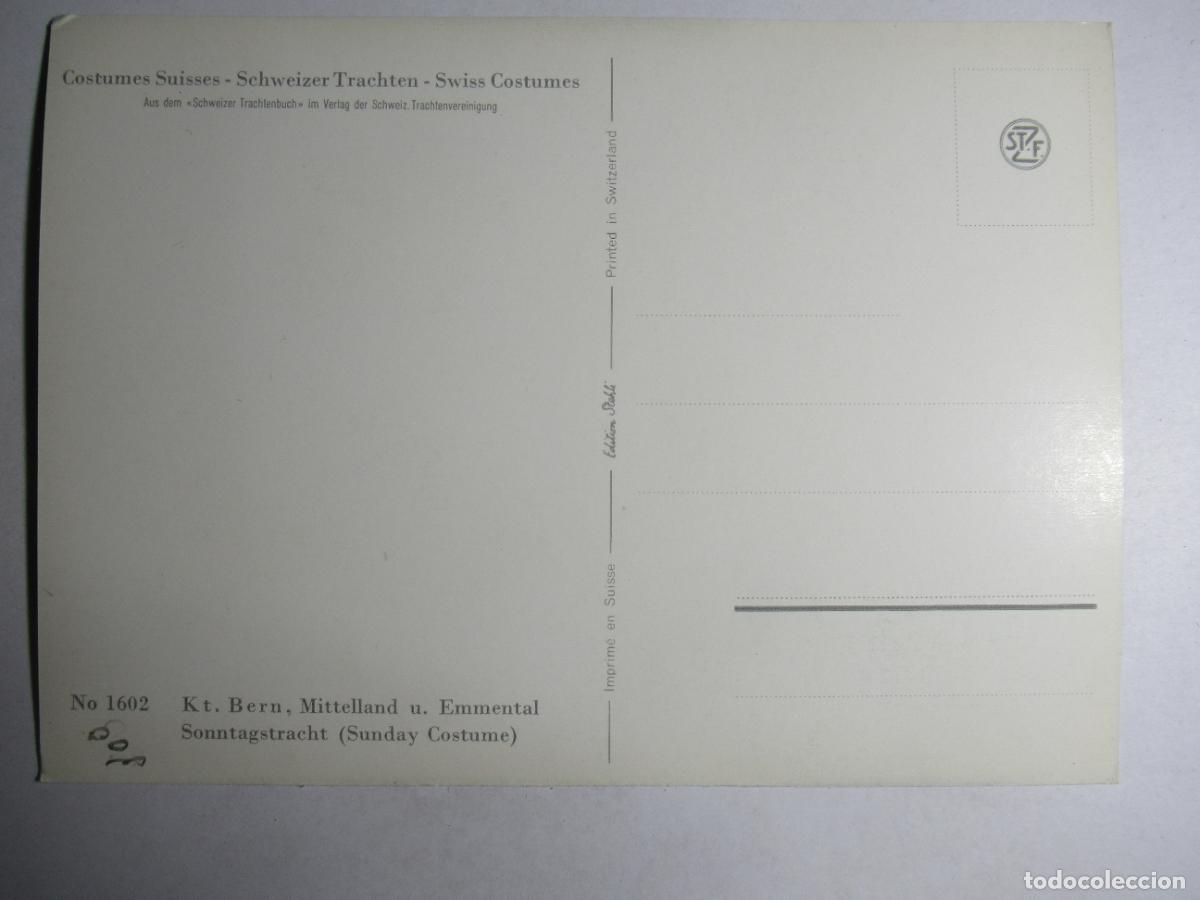 Postales: Costumes Suisses - Foto 2
