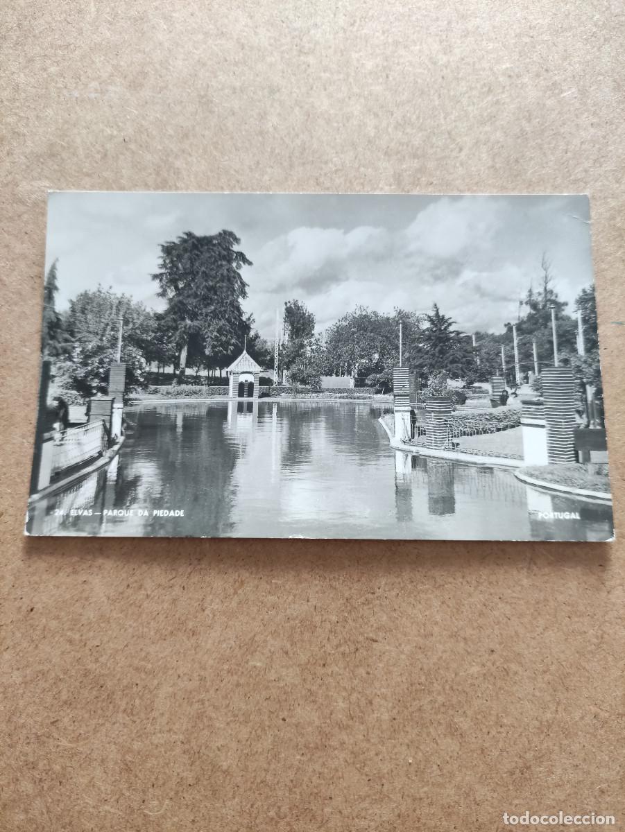 Postales: POSTAL ELVAS PARQUE DA PIEDADE - Foto 1