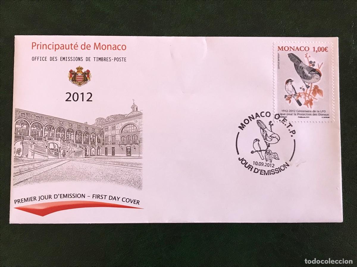 Postales: Sobre primer d&iacute;a de M&oacute;naco 2012 - Foto 1