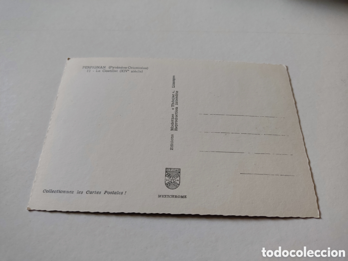 Postales: Postal perpignan coches de &eacute;poca - Foto 2