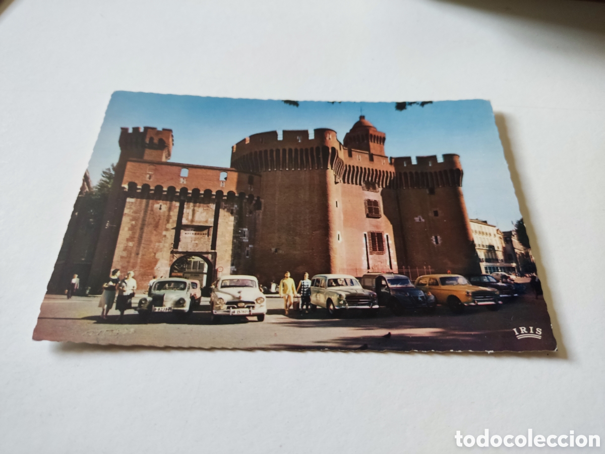 Postales: Postal perpignan coches de &eacute;poca - Foto 1