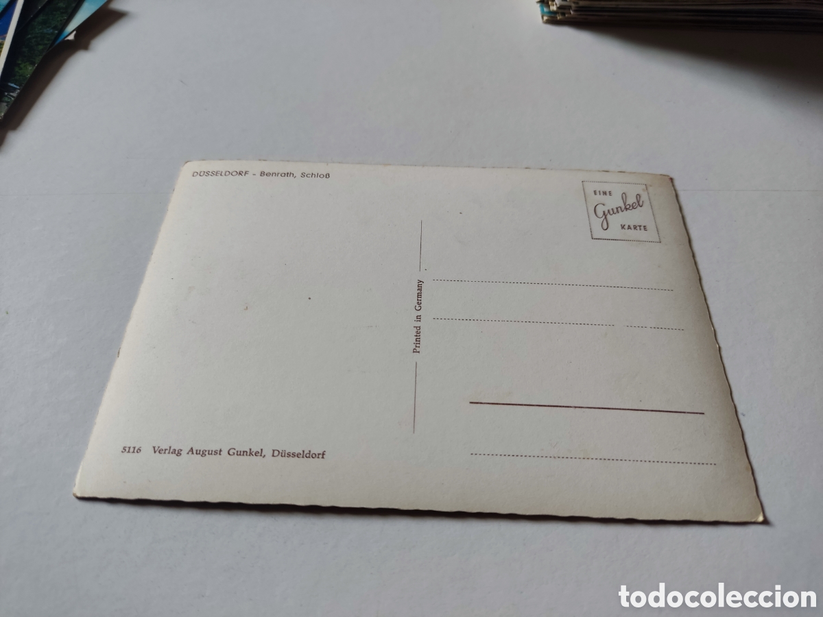 Postales: Postal dusseldorf,Benrath castillo - Foto 2