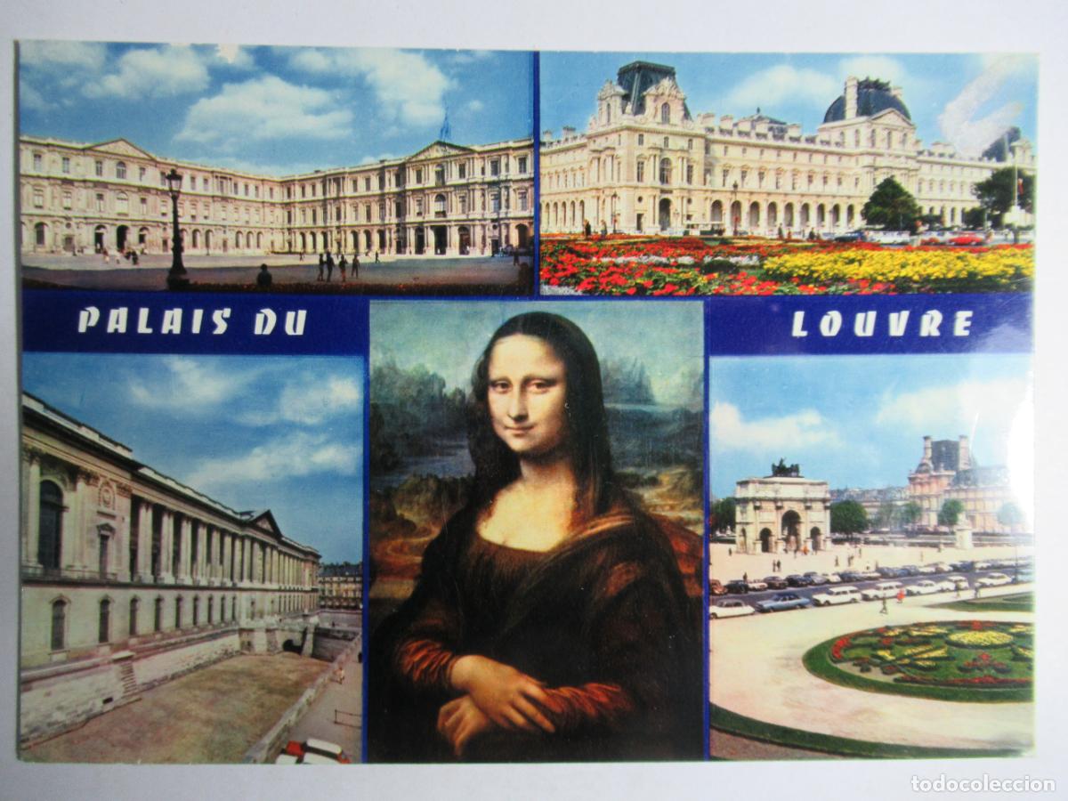 Postales: Paris - Louvre - Foto 1