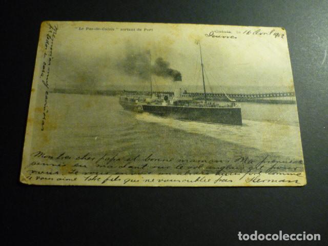 Postales: CALAIS FRANCIA POSTAL - Foto 1