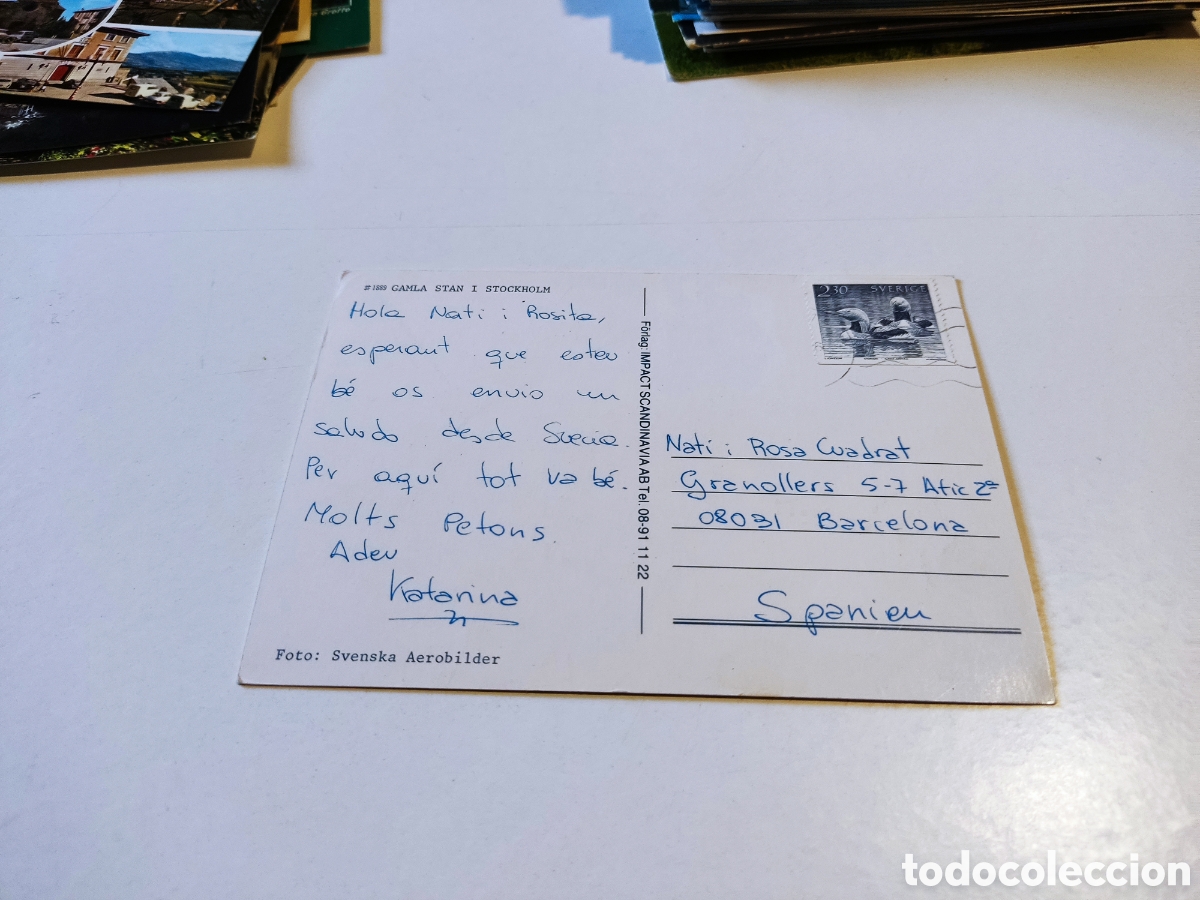 Postales: Postal Estocolmo, Suecia - Foto 2