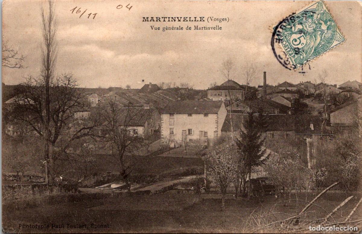 Postales: France - (88) -Martinvelle - Vue g&eacute;n&eacute;rale de Martinvelle - &Eacute;d. Paul Testar - 141x91mm