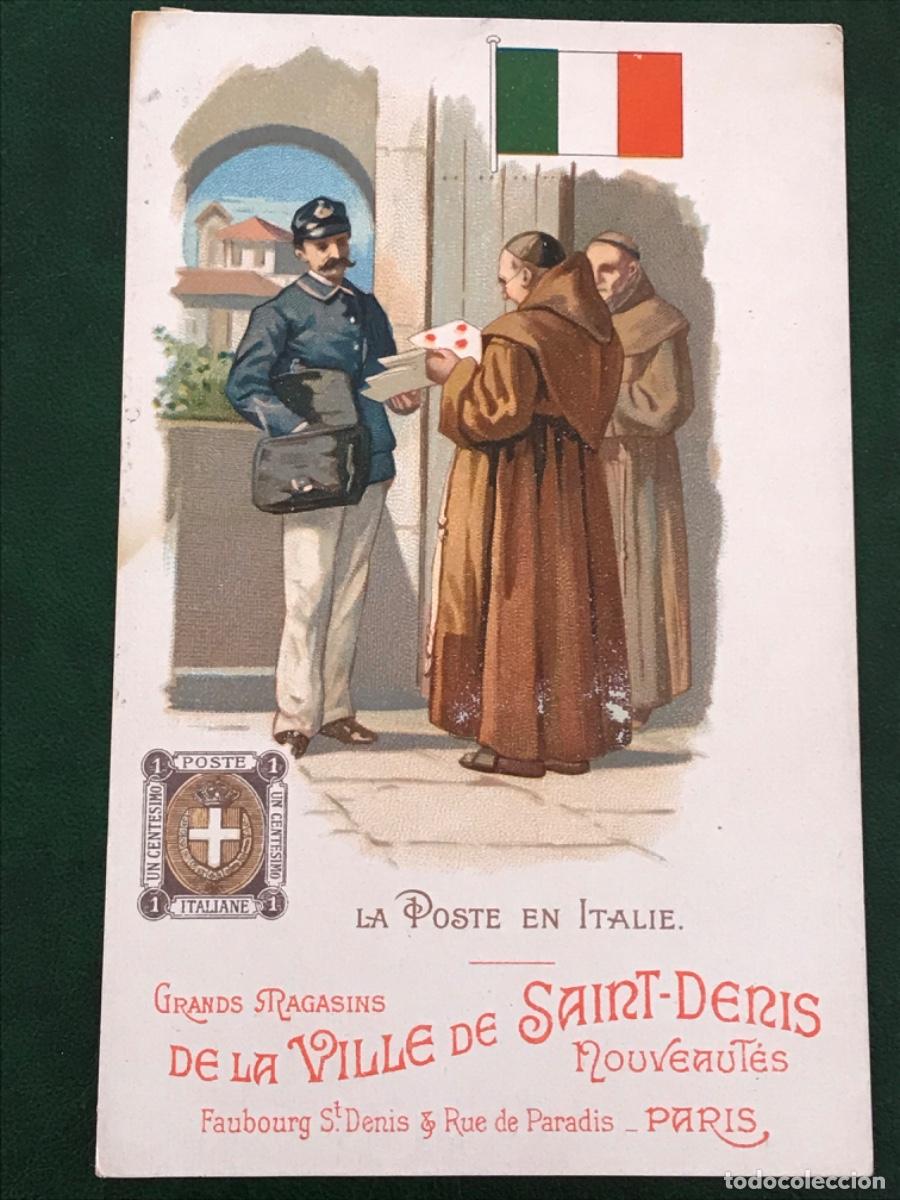 Postcards: Postal Italia A La Ville de Saint-Denis Nouveautes Paris