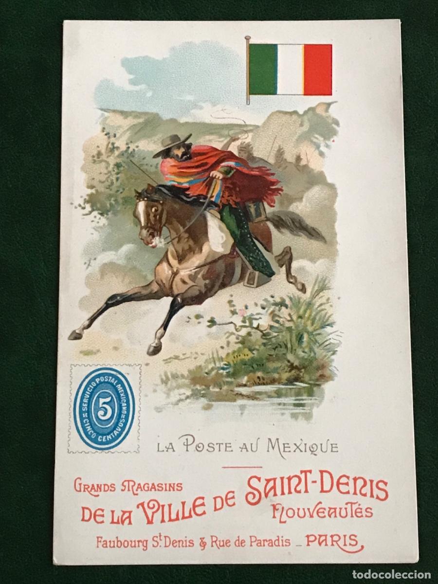 Postkarten: Postal M&eacute;xico A La Ville de Saint-Denis Nouveautes Paris