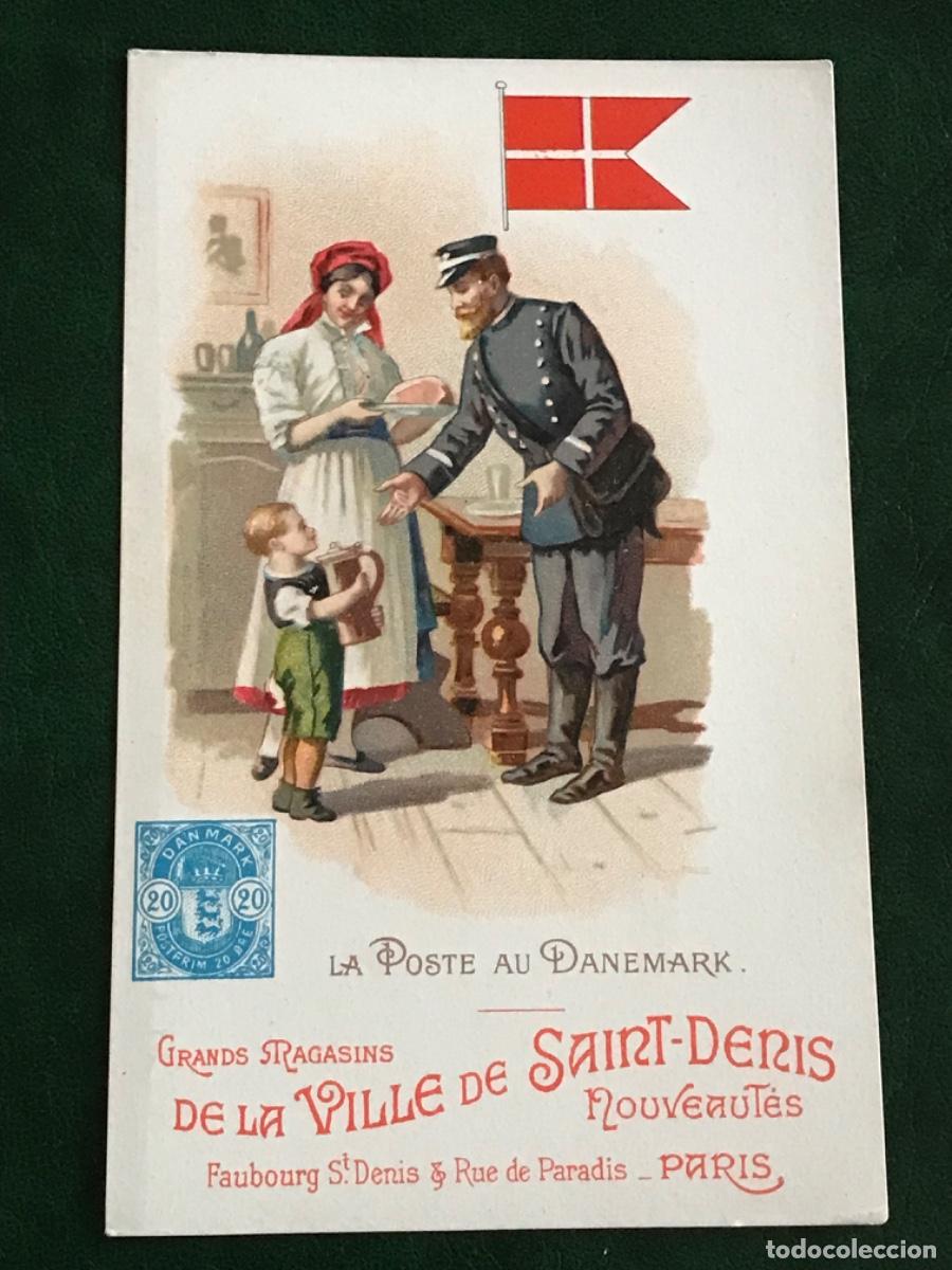 Postcards: Postal Dinamarca A La Ville de Saint-Denis Nouveautes Paris