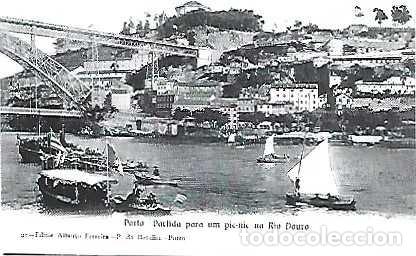 Postkarten: Portugal ** & Postal, Porto, Salida para un Picnic en el R&iacute;o Duero, Reproducc, Ed. Ecosolu&ccedil;oes (15)