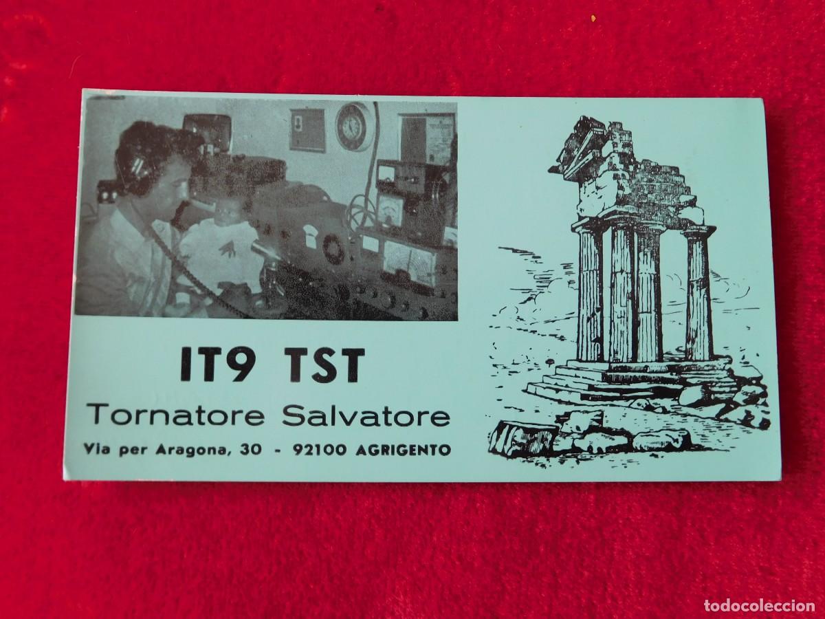 Postkarten: Postal de radio aficionado radioaficionado Italia a&ntilde;o 1973