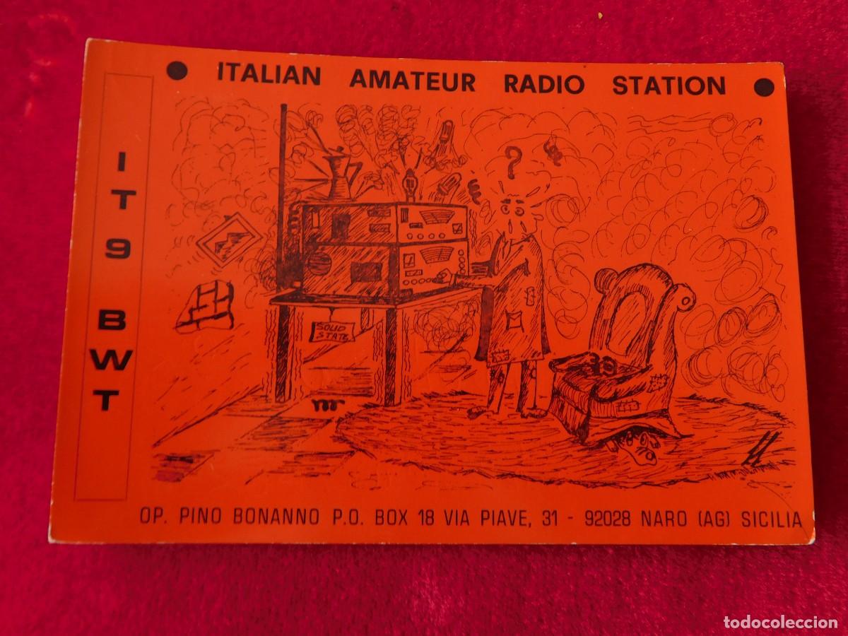 Postales: Postal de radio aficionado radioaficionado Italia a&ntilde;o 1972