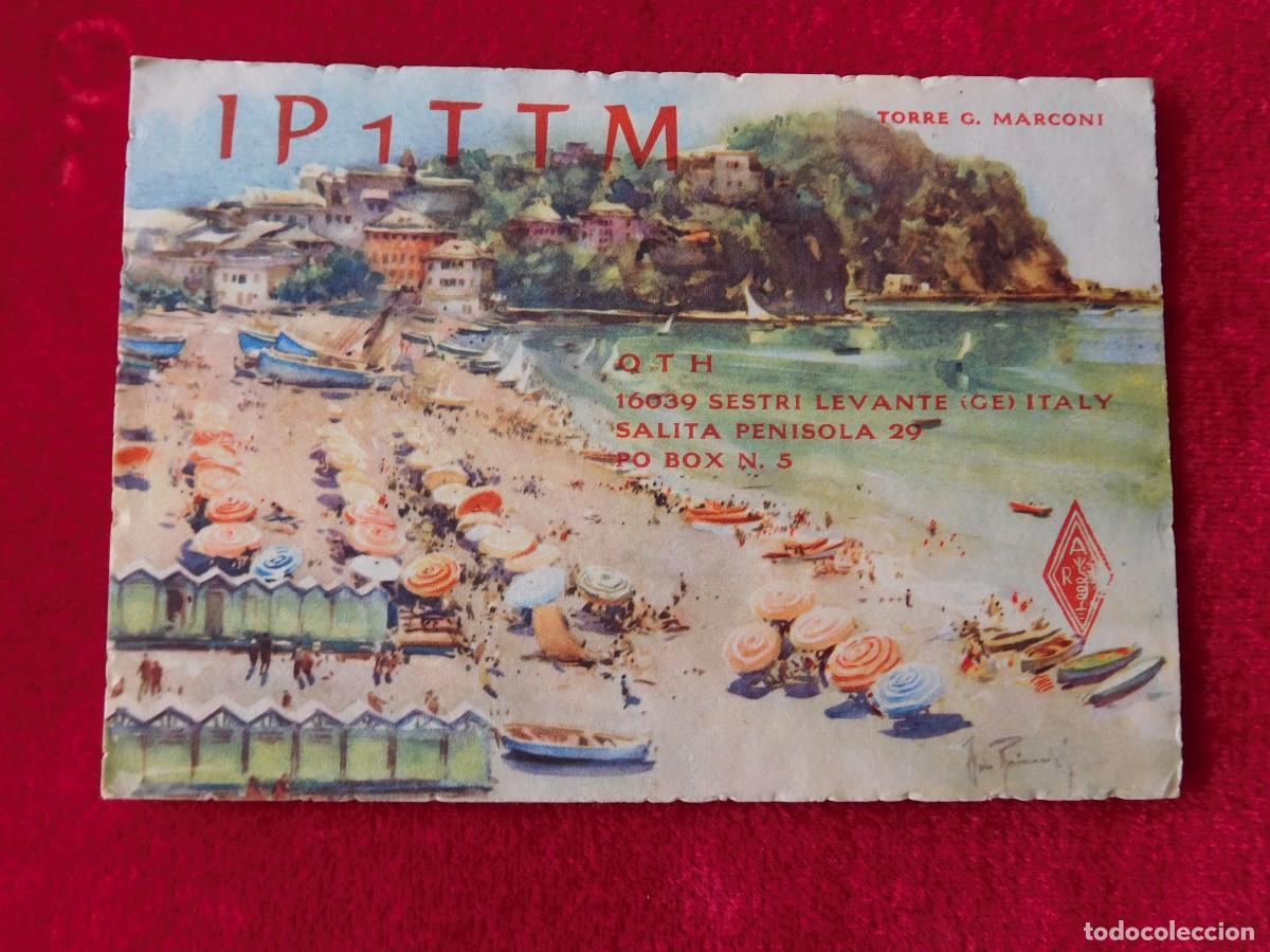 Cartes Postales: Postal de radio aficionado radioaficionado Italia a&ntilde;o 1975