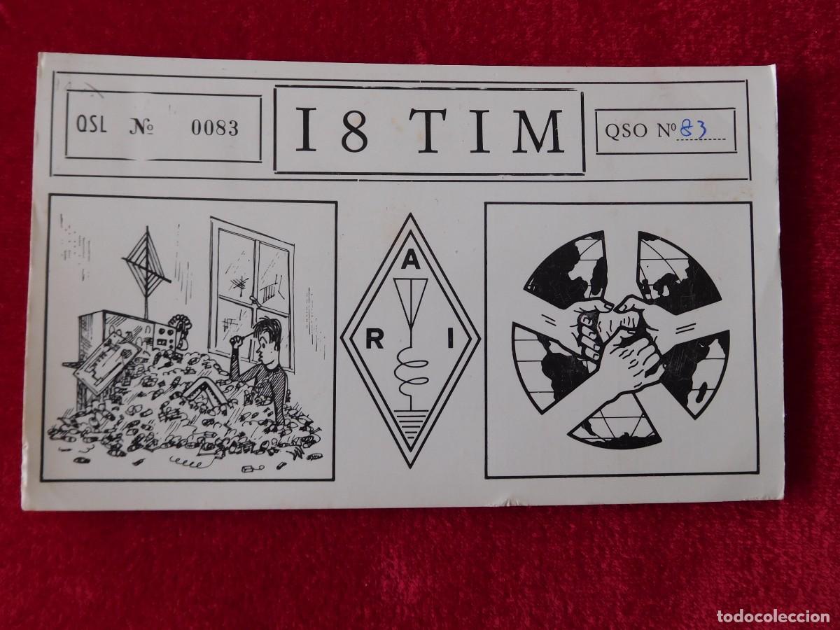 Postkarten: Postal de radio aficionado radioaficionado Italia
