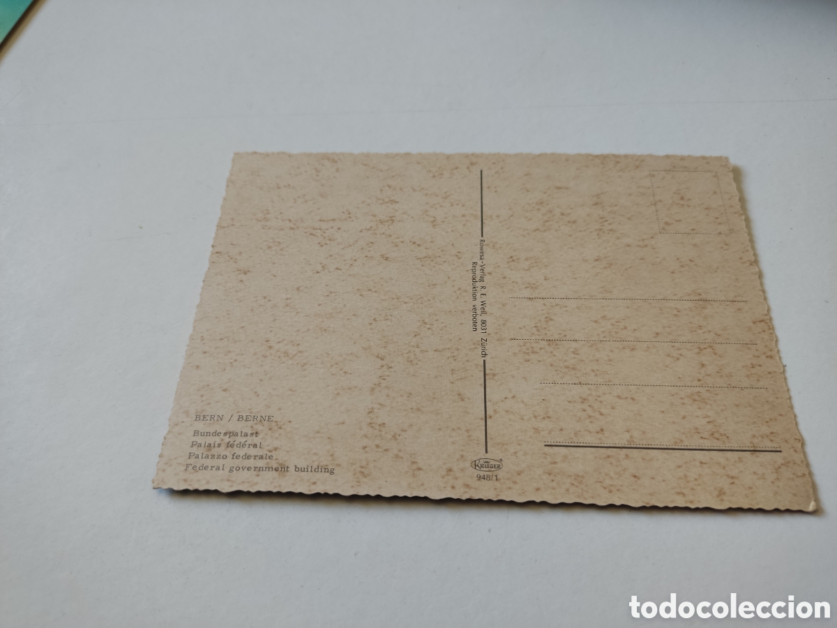 Postales: Postal Bern Palacio - Foto 2