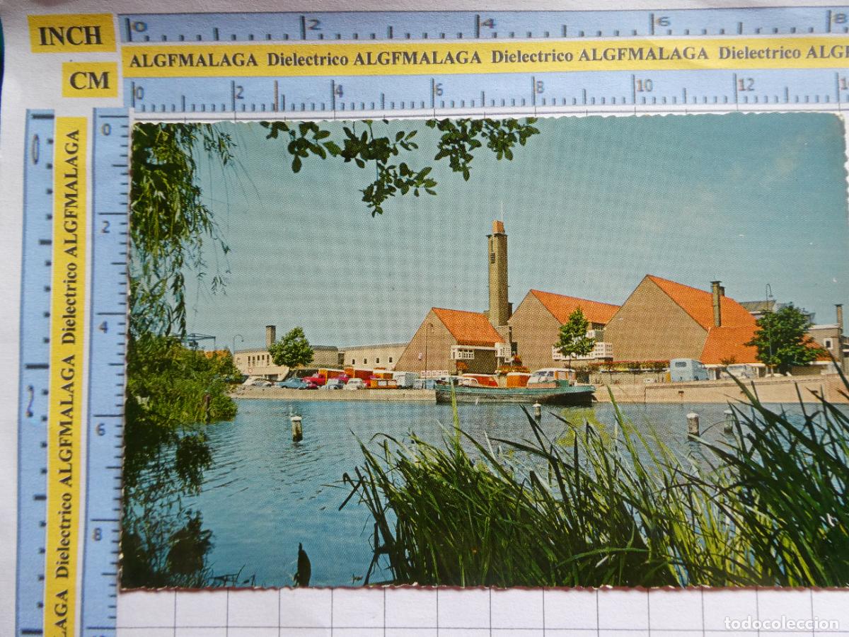 Postales: POSTAL DE PA&Iacute;SES BAJOS HOLANDA. AALSMEER VENTA SUBASTA DE FLORES. 704