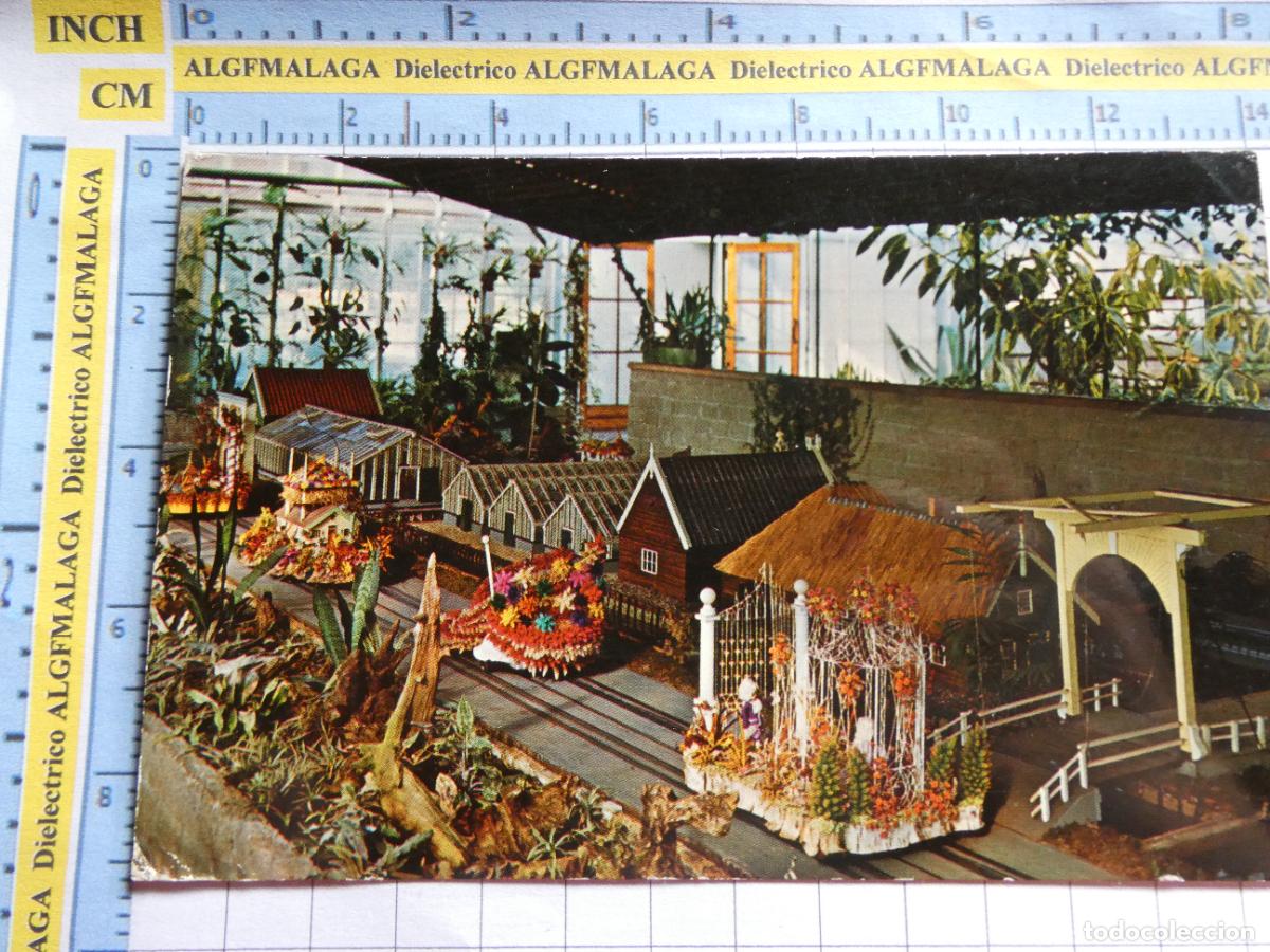 Postais: ANTIGUA POSTAL DE PA&Iacute;SES BAJOS HOLANDA. LINNAEUSHOF MINICORSO MAQUETAS. 71