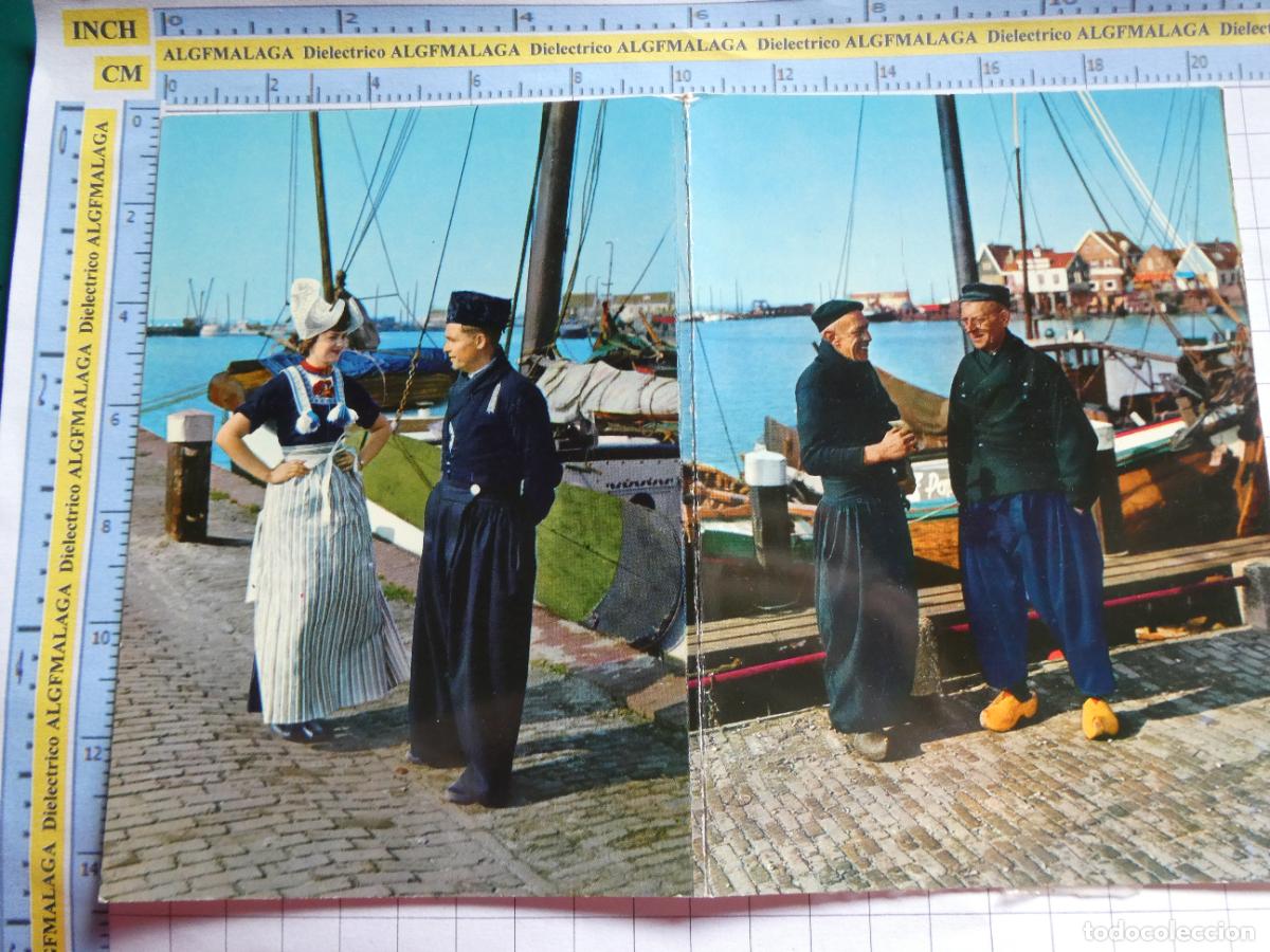 Postais: ANTIGUA POSTAL DE PA&Iacute;SES BAJOS HOLANDA. TIPISMO FOLKLORE TRAJES T&Iacute;PICOS PESCADORES. 723